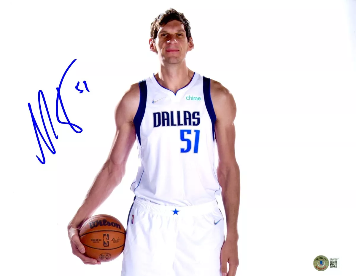 Boban Marjanovic Signed 11x14 Photo BGS COA Auto Mavericks BAS RC