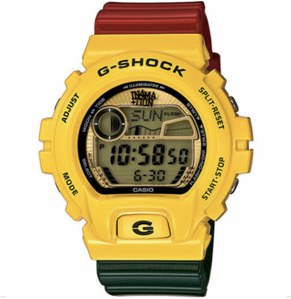Casio G-Shock IN4MATION GLX-6900XA-9 Collaboration Rasta Casio G-Shock IN4MATION GLX-6900XA-9 Collaboration Rasta