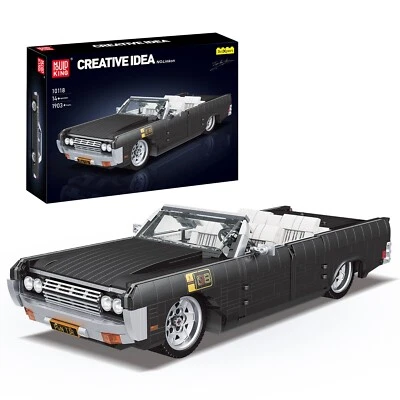 Mould King 10118 Lincoln Auto Konvertierbar Bausatz Klemmbausteine Spielzeug