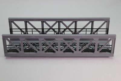 Lot De 4 Ponts Treillis Märklin 7262 Pour Voies M Ou K – Gris – Occasion