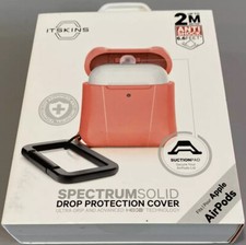 ITSkins - AirPods 1. 2. Generation Spectrum Solid Coral Case