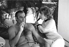 Sean Connery and Jill St John 8x10 Picture Celebrity Print