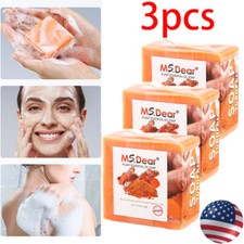 3X Tumeric Soap Skin Whitening Dark Spots lightening Acne Brightening Turmeric