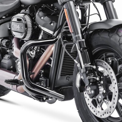 Set: Kofferträger Twin Rail Passend Für Harley Davidson Touring 97 08 Mit Schutzbuegel Craftride Sturzbuegel Passend Fuer Harley Davidson Touring 97 08 Craftride Mustache Schwarz