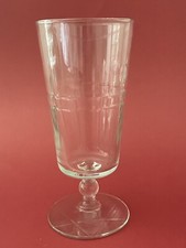 Libbey Rock Sharpe Wayne #3006 Iced Tea Glass Footed Clear Tumbler Goblet