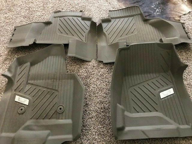 Cadillac Escalade 2019 GM Custom All Weather Floor Mats Front