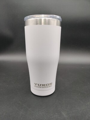 BUC-EE's Yukon Outfitters White Stainless Steel 20 Oz Freedom Tumbler With  Lid | eBay