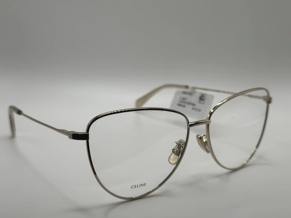 Nuevas gafas Celine CL50101U - oro claro brillante - talla 57-14-145 - unisex Foto 4 de 4