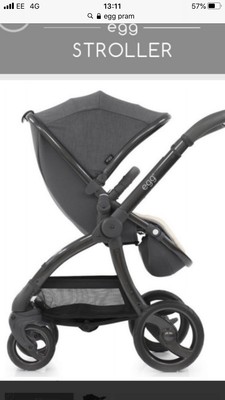 egg stroller storm grey