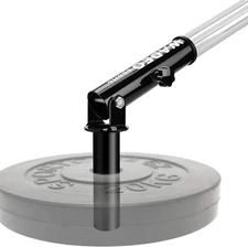 WADEO Black Barbell Landmine Attachments, T Bar Row with 360°  Work out Gym Fit