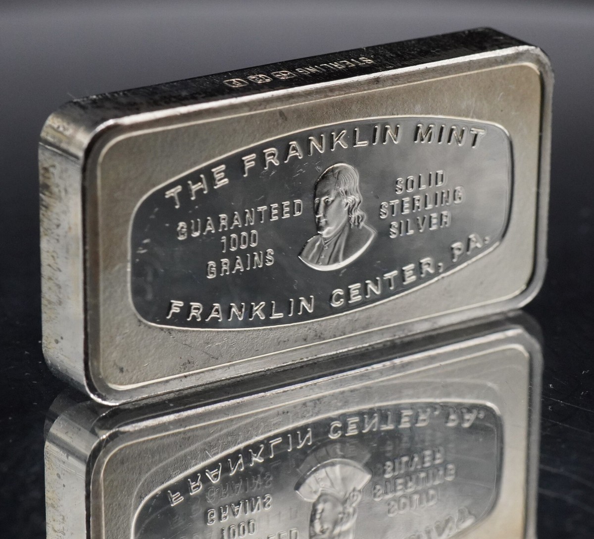 1972 Trust Company Bank Atlanta Georgia Franklin Mint 2oz 925