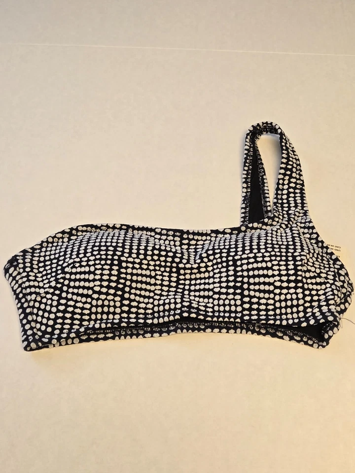 NWT American Eagle Aerie Black & White Polka Dot Swim Suit Choose Top or Bottom - Image 2 of 4