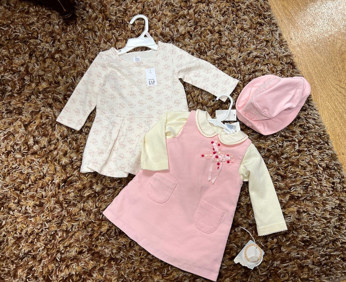 Lullaby Club/GAP,Baby Dresses,Rose Sz 6M 3 piezes,Dress Beige flower Sz 12-18M.! | eBay Lullaby Club/GAP,Baby Dresses,Rose Sz 6M 3 piezes,Dress Beige flower Sz 12-18M.! | eBay