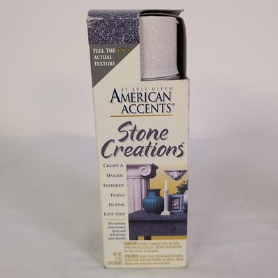 Rust-Oleum American Accents 7990830 Stone Creations Spray 12 oz Bleached Stone