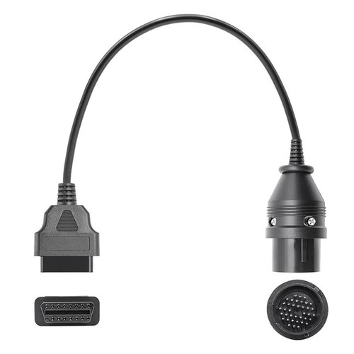 For Mercedes-Benz 38 Pin to 16 Pin OBD OBD2 Diagnostic Adapter Connector Cable - Foto 4 di 5