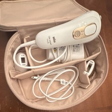 Braun Silk-expert Pro 5 IPL Hair Removal Device White Gold, 2 Heads, Case