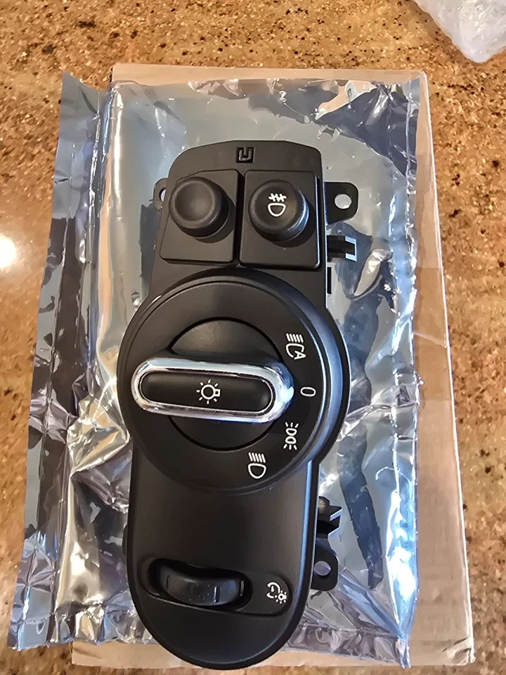 Interruptor de controle de farol 61319865839 OEM novo Mini Cooper S Clubman - Imagem 2 de 4