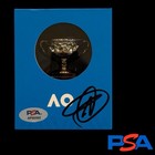 Novak Djokovic Signed Australian Open Mini Trophy PSA/DNA COA Autograph