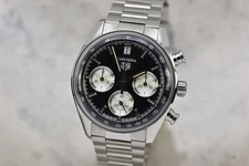 Tag Heuer Carrera Chronograph "Glassbox" Automatic Black Dial Watch CBS2210