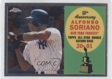 2008 Topps Chrome Topps All-Rookie Team Alfonso Soriano #ARC8 2e0