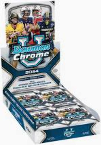 2024 Bowman University Chrome Football Hobby Box