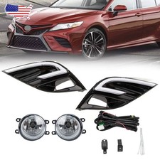 Drl Daytime Running Light Fog Driving Signal Lamp Wiring Switch Kit For Camry