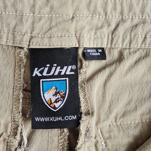 Kuhl Splash wandelbare Damen-Cargohose zum Aufrollen Wandern Reisen Größe 6 khaki - Bild 3 von 8