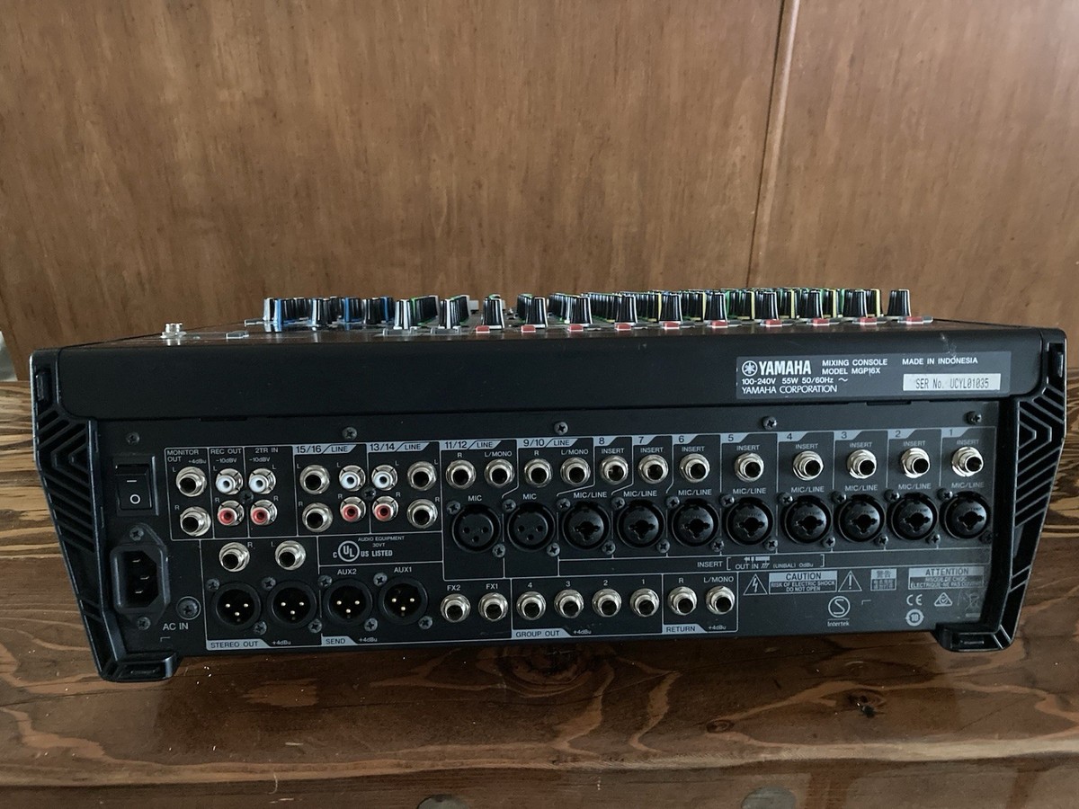 【minny】YAMAHA ミキサー MGP16X 音響機器 オーディオ Yamaha MGP16X 16-Channel Mixer Audio Interface & Effects | eBay