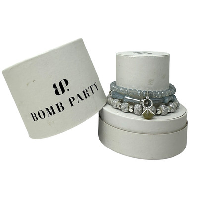 Bomb Party Spring 2023 She's Hitched RBP3609 3 Piece Set Engagement Ring Charm