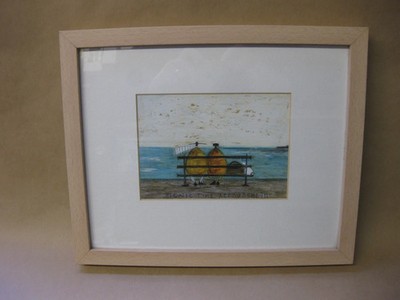 Sam Toft - ''Picnic Time Approacheth'' ~ Framed & Glazed Print ~ 32.5 cm x 26.5 cm