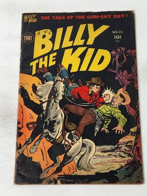 Billy The Kid Adventure Magazine 23 Toby Press Jack Sparling Golden Age 1954