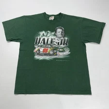 Vtg Nascar Shirt Youth XL Green Dale Earnhardt Jr #88 Classic Retro Amp Energy