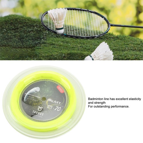 (Fluorescent Yellow)200m Badminton Racket String Transparent Texture BJ - Picture 12 of 22