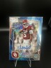 Topps Bowman University Chrome Isaiah Sategna Autograph Blue Refractor /150