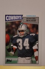 1987 Topps - Herschel Walker #264 Running Back in Light Blue (RC)