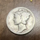 1935-S MERCURY SILVER DIME ACTUAL COIN Get More Today & Save Silver @ $103.91 Oz