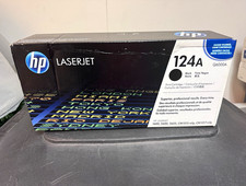 HP 124A Genuine Laser Toner Cartridges Black/Yellow/Magenta Q6000A/2A/3A