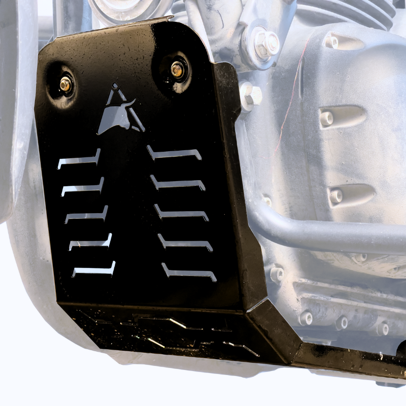 Bash Plate fits Royal Enfield Hunter 350 | Black | Auto Engina