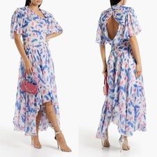 NEW NWT Isabel Marant Namala Asymmetrical Silk Midi Dress SZ 38/US 6 MSRP 1,735