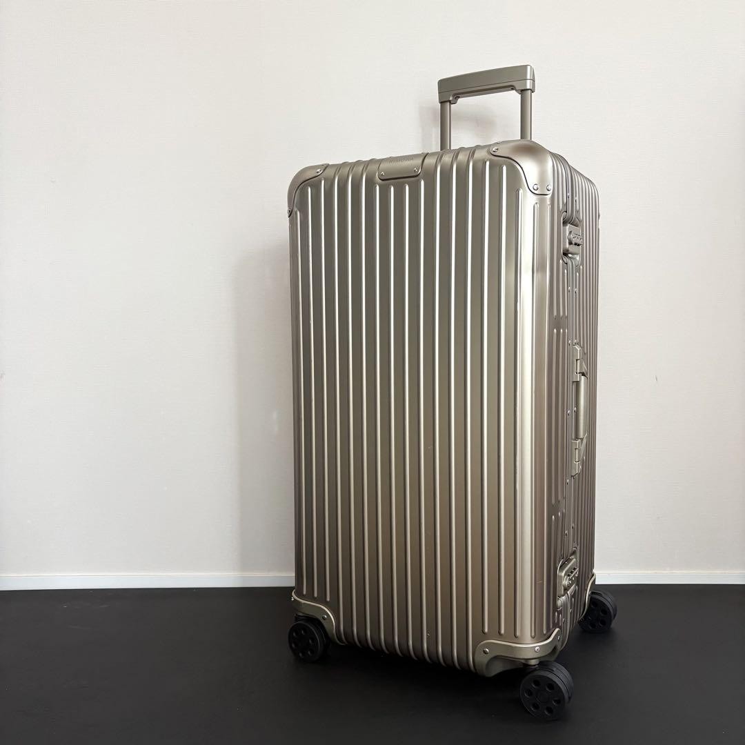 生涯保証・美品 RIMOWA ORIGINAL TRUNK PLUS 105L Career Guarantee Rimowa Original Trunk Plus 105L | eBay