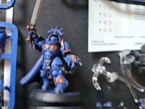 Warhammer 40k Part Built Primaris Space Marines Half Dark Imperium Know No Fear - Picture 6 of 10