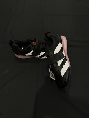 US Men s 8.5/W 9.5 - Adidas Adipower Weightlifting 3  Black White Ruby  IH8232