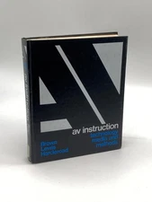 AV Instruction Technology, Media, and Methods