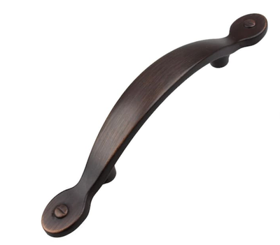 #ad Lot of 25 Cavalier 86954 ORB Oil Rubbed Bronze Deco Button 3quot; Ctr Cabinet Pull $16.95