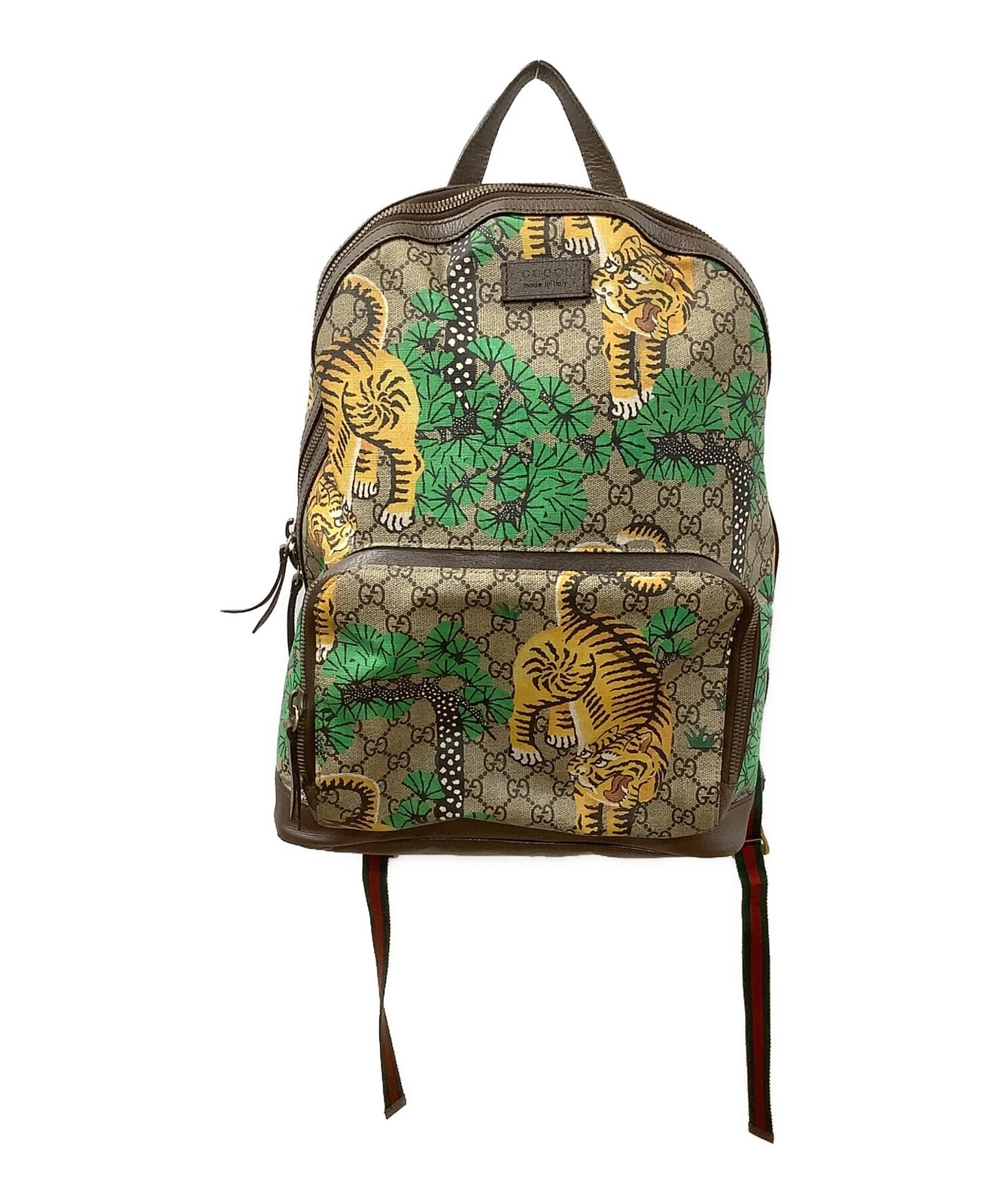 GUCCI GG Supreme x Bengal 428027 marron x vert