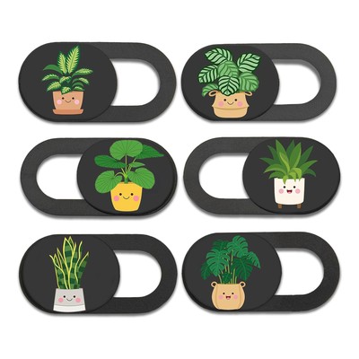 Laptop & Phone Camera Cover Slide - Webcam Privacy Blocker, 6 Pack