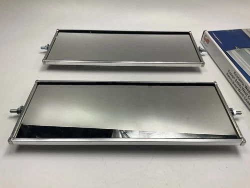 (2) Grote 16244 Economy Aluminum West Coast Mirror