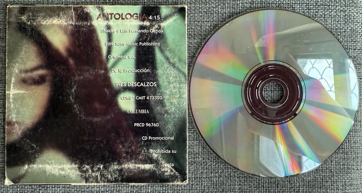 Shakira - Antologia Mexico CD Promo Single 1 Track RARE | eBay