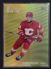 2025-26 Upper Deck Allure - Color Flow Zayne Parekh #CF-11 Yellow Green (RC)
