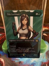 Tifa Lockhart (Borderless) (Surge Foil) Final Fantasy Foil for